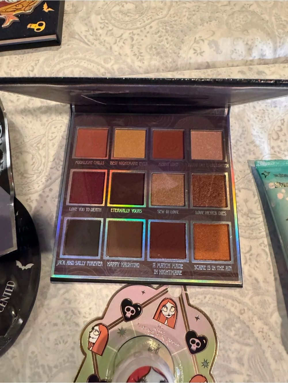 The Nightmare Before Christmas Plush Patchwork Sally Spa Headband & Beauty Set